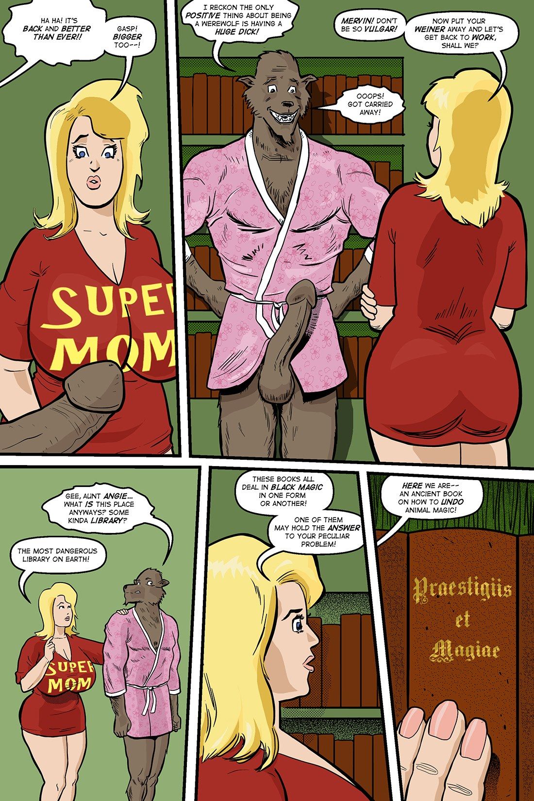 Blonde Marvel Mervin The Monster (Darrell San) page 30