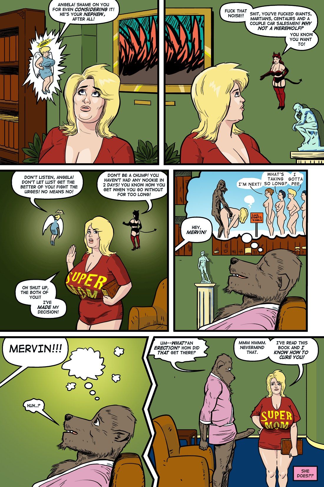 Blonde Marvel Mervin The Monster (Darrell San) page 32