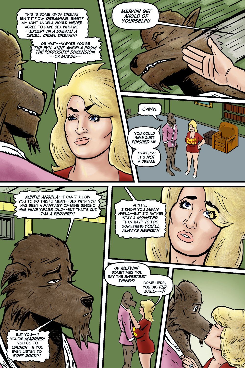 Blonde Marvel Mervin The Monster (Darrell San) page 35