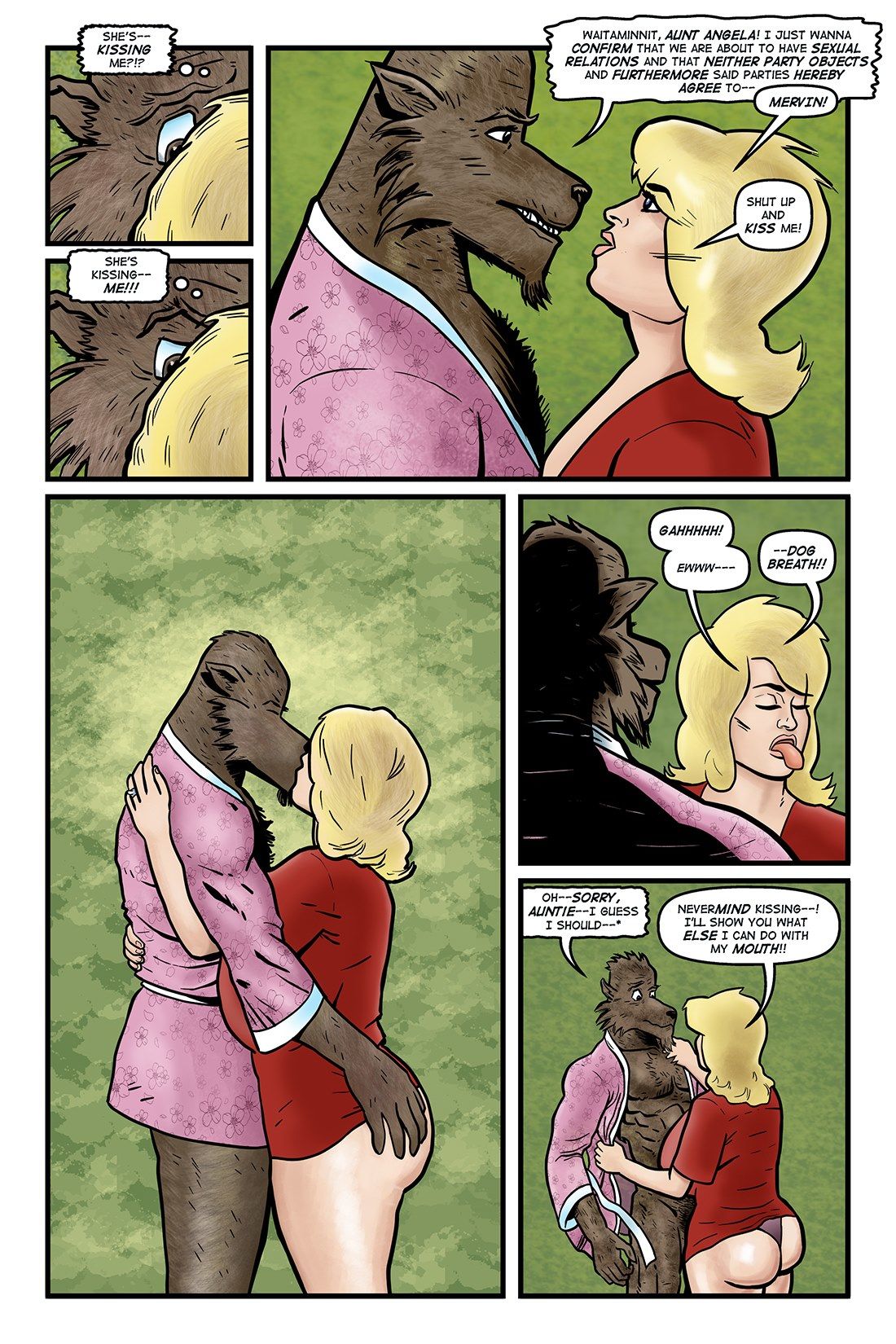 Blonde Marvel Mervin The Monster (Darrell San) page 36