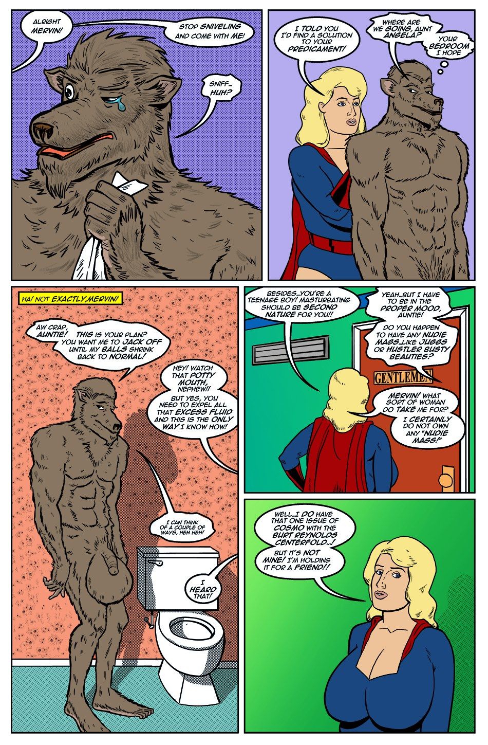 Blonde Marvel Mervin The Monster (Darrell San) page 6