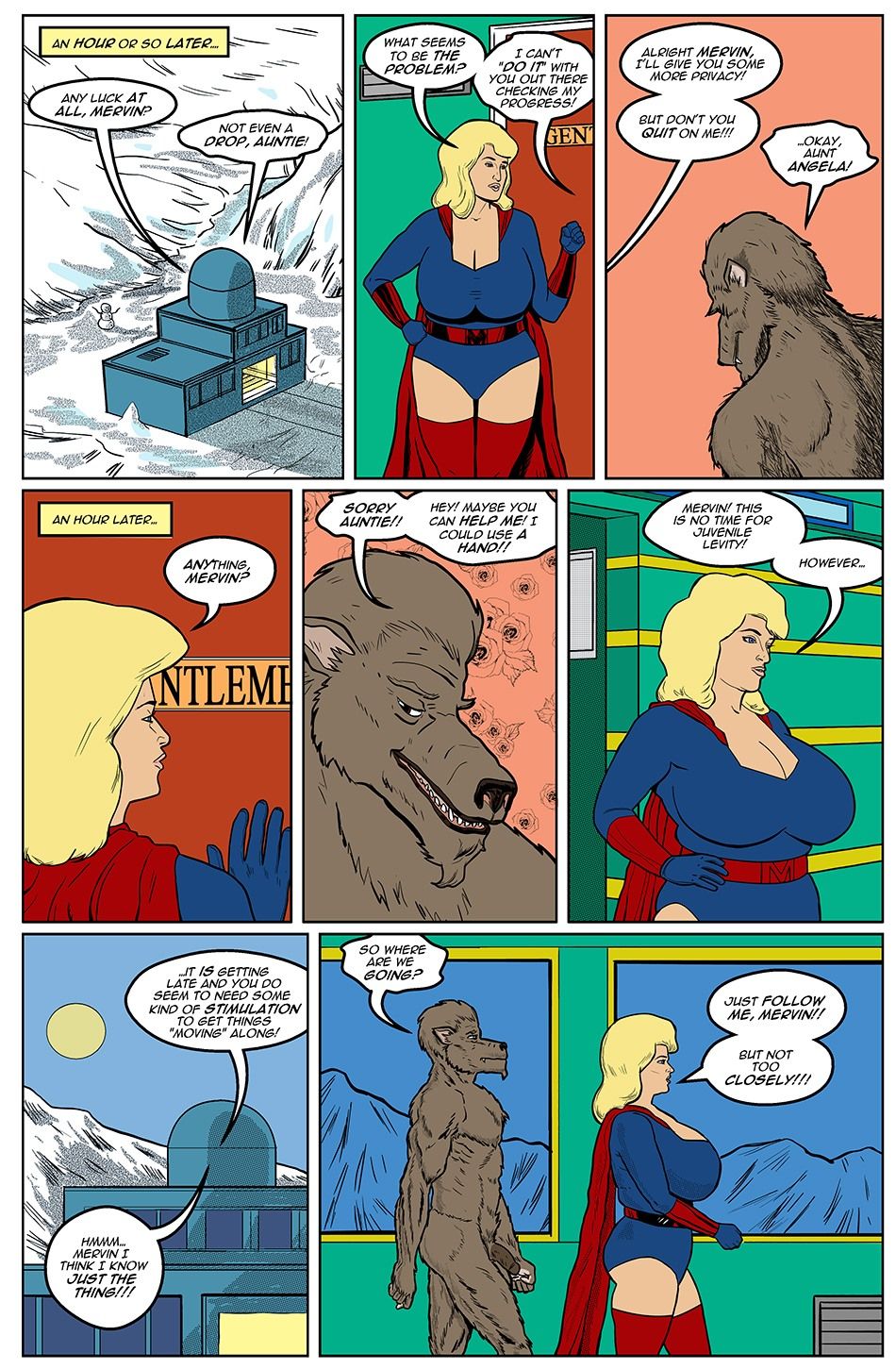 Blonde Marvel Mervin The Monster (Darrell San) page 7
