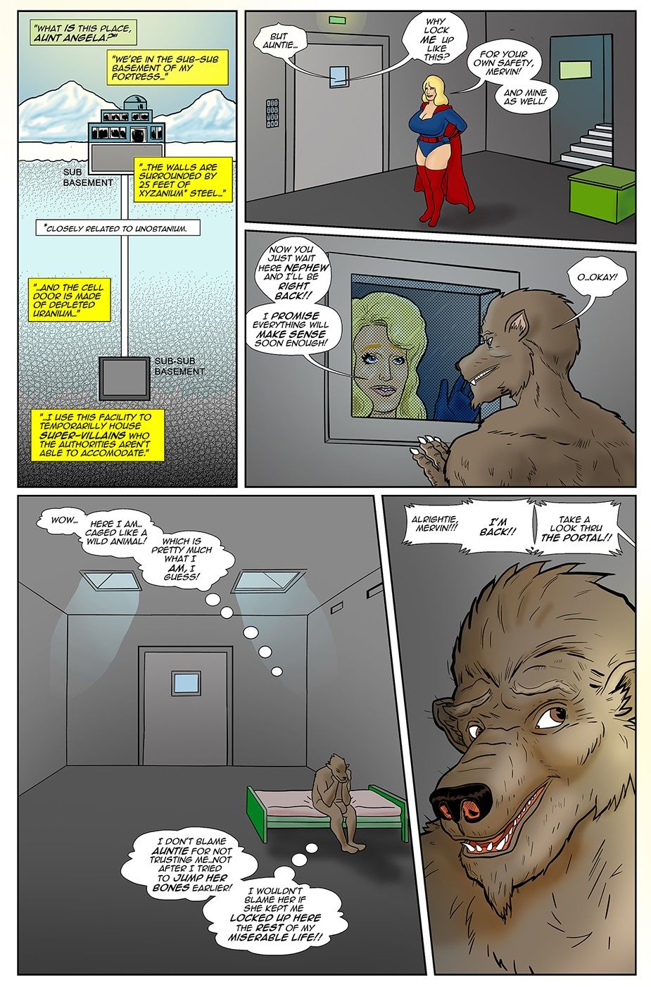 Blonde Marvel Mervin The Monster (Darrell San) page 8