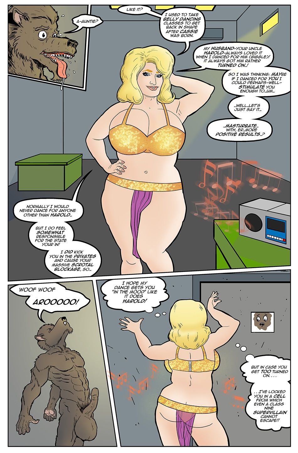 Blonde Marvel Mervin The Monster (Darrell San) page 9
