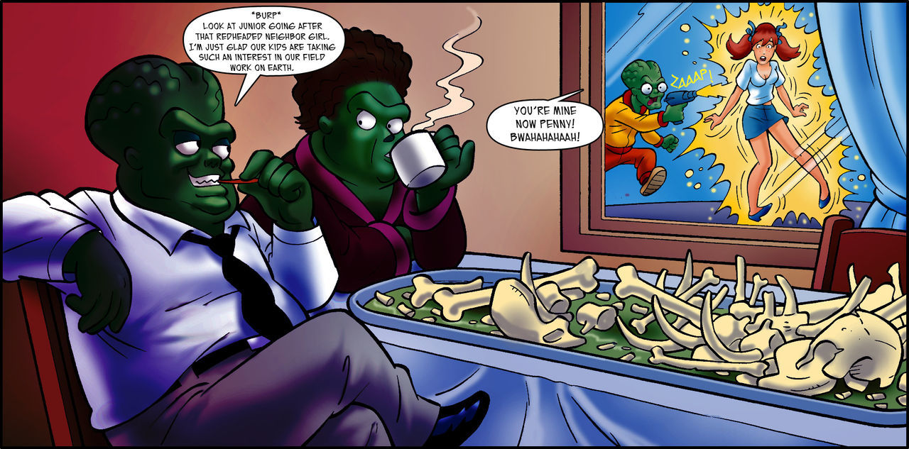 The Martian Family - Pulptoon page 9