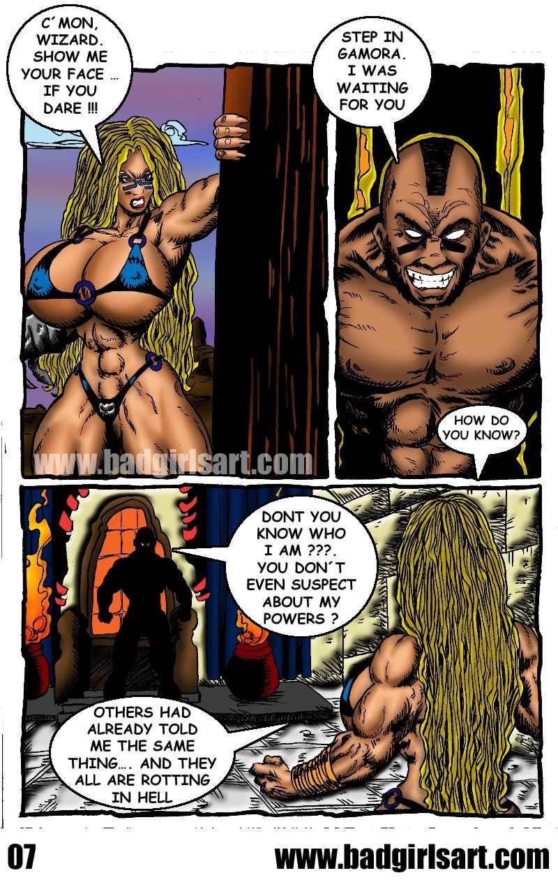 Gamora the Warrior Badgirlsart page 7