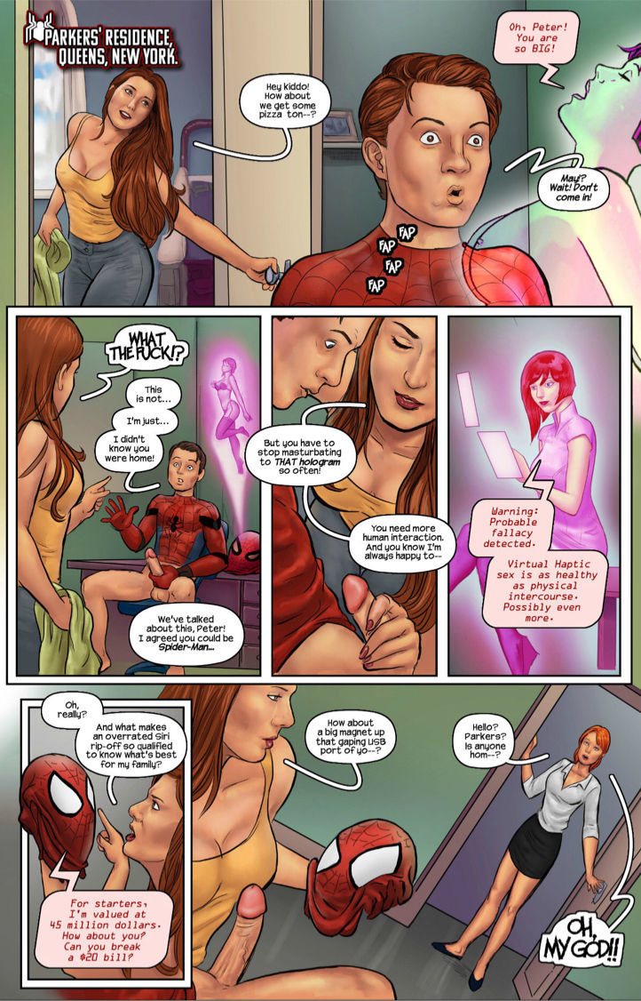 Hitting the Potts - Tracy Scops [spider-man] page 3