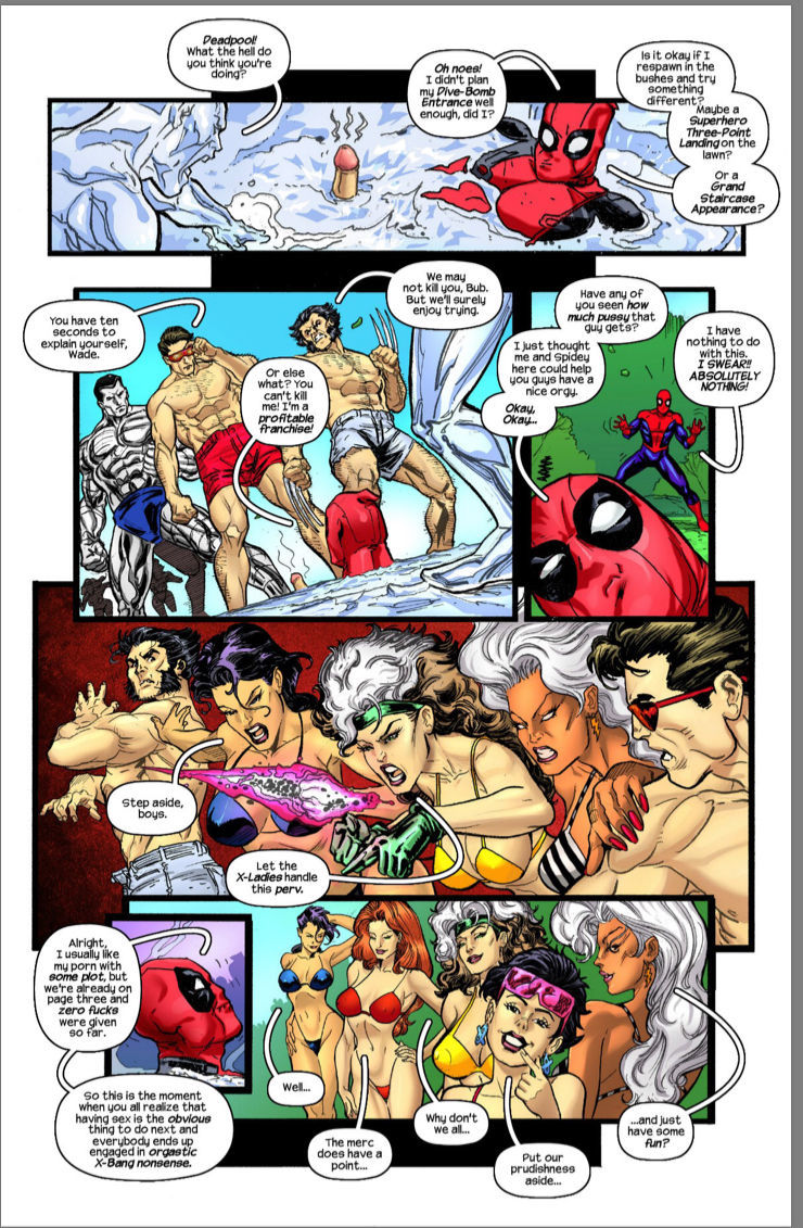 Deadpools - Days of Swimsuits Past Tracy Scops page 5