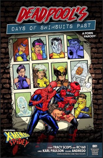 Deadpools - Days of Swimsuits Past Tracy Scops cover