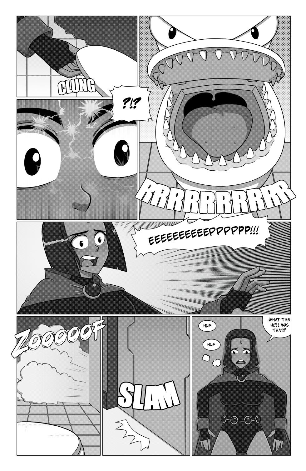 A Teen Titans Toilet Troubles - PieceofSoap [Teen Titans] page 9