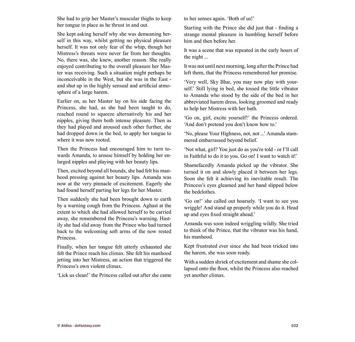 Cagri - Arabian Revenge Part 1 Allan Aldiss page 102