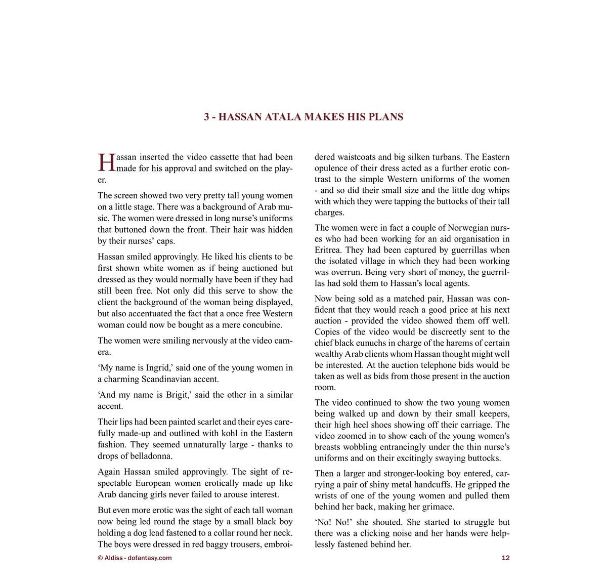 Cagri - Arabian Revenge Part 1 Allan Aldiss page 12