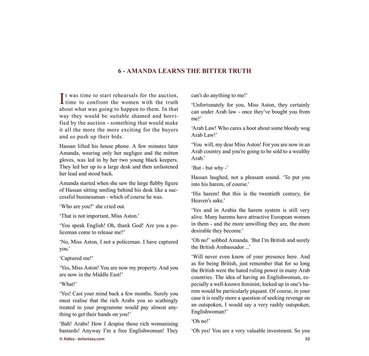 Cagri - Arabian Revenge Part 1 Allan Aldiss page 32