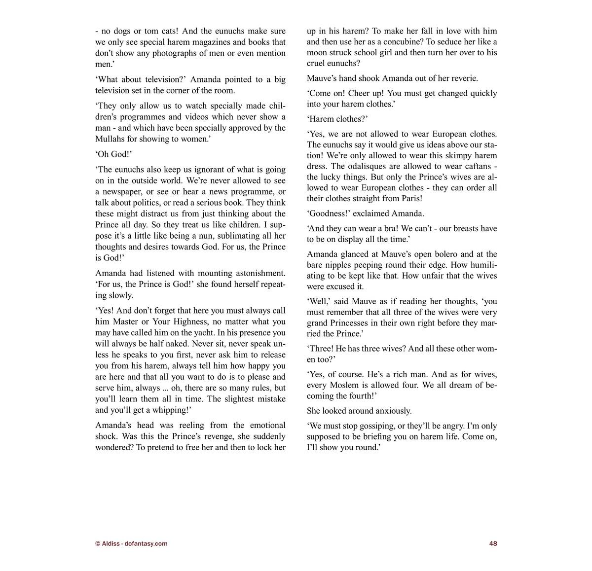 Cagri - Arabian Revenge Part 1 Allan Aldiss page 48