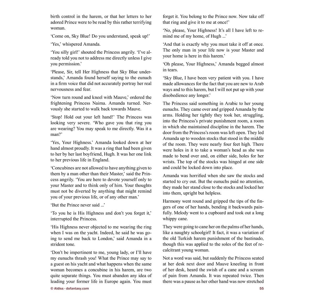 Cagri - Arabian Revenge Part 1 Allan Aldiss page 55