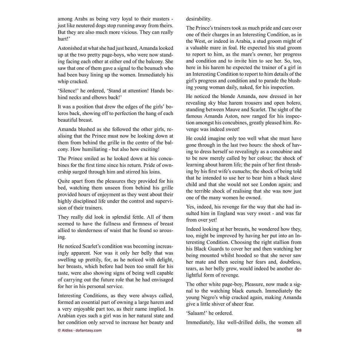 Cagri - Arabian Revenge Part 1 Allan Aldiss page 58