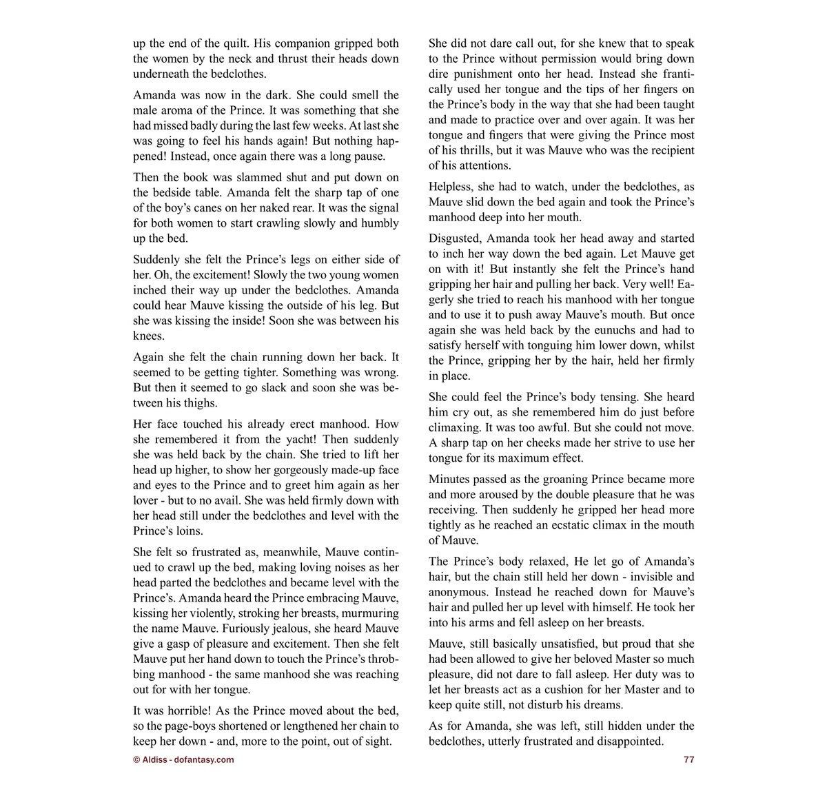 Cagri - Arabian Revenge Part 1 Allan Aldiss page 77
