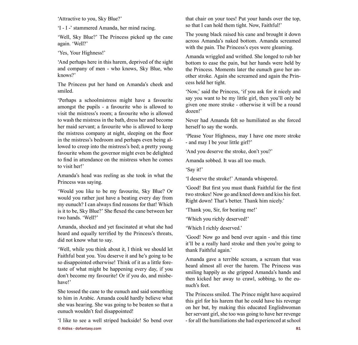 Cagri - Arabian Revenge Part 1 Allan Aldiss page 81