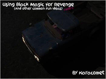 Using Black Magic for Revenge Issue 4 - KaraComet cover