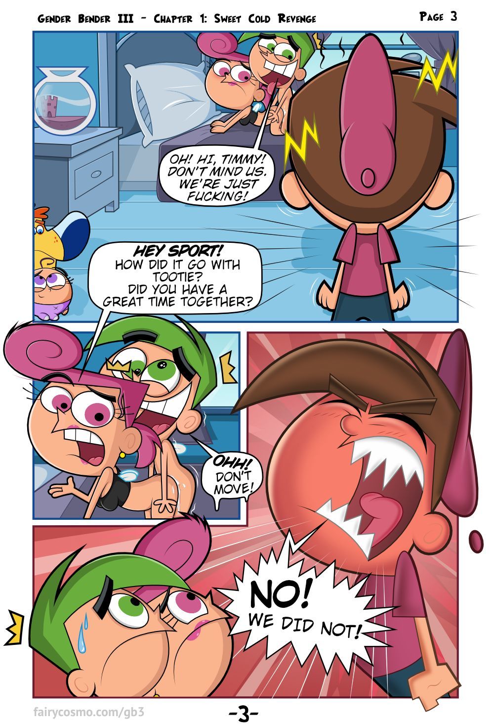 Gender Bender III Fairly Odd Parents by FairyCosmo Page 4 - Free Porn Comic...