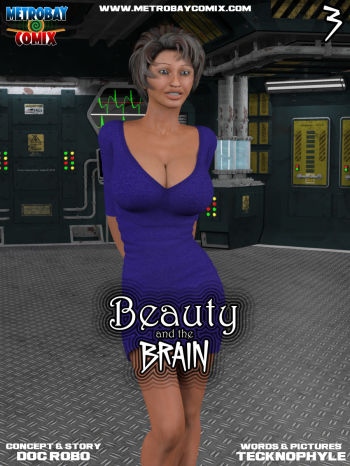 Beauty and the Brain #3 - Tecknophyle [Metrobay] cover