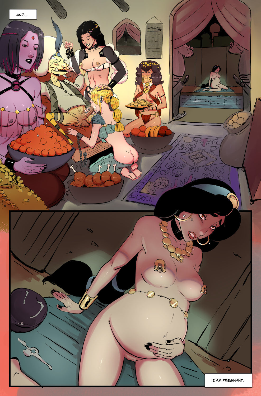 Pimping Jasmine Aladdin page 4