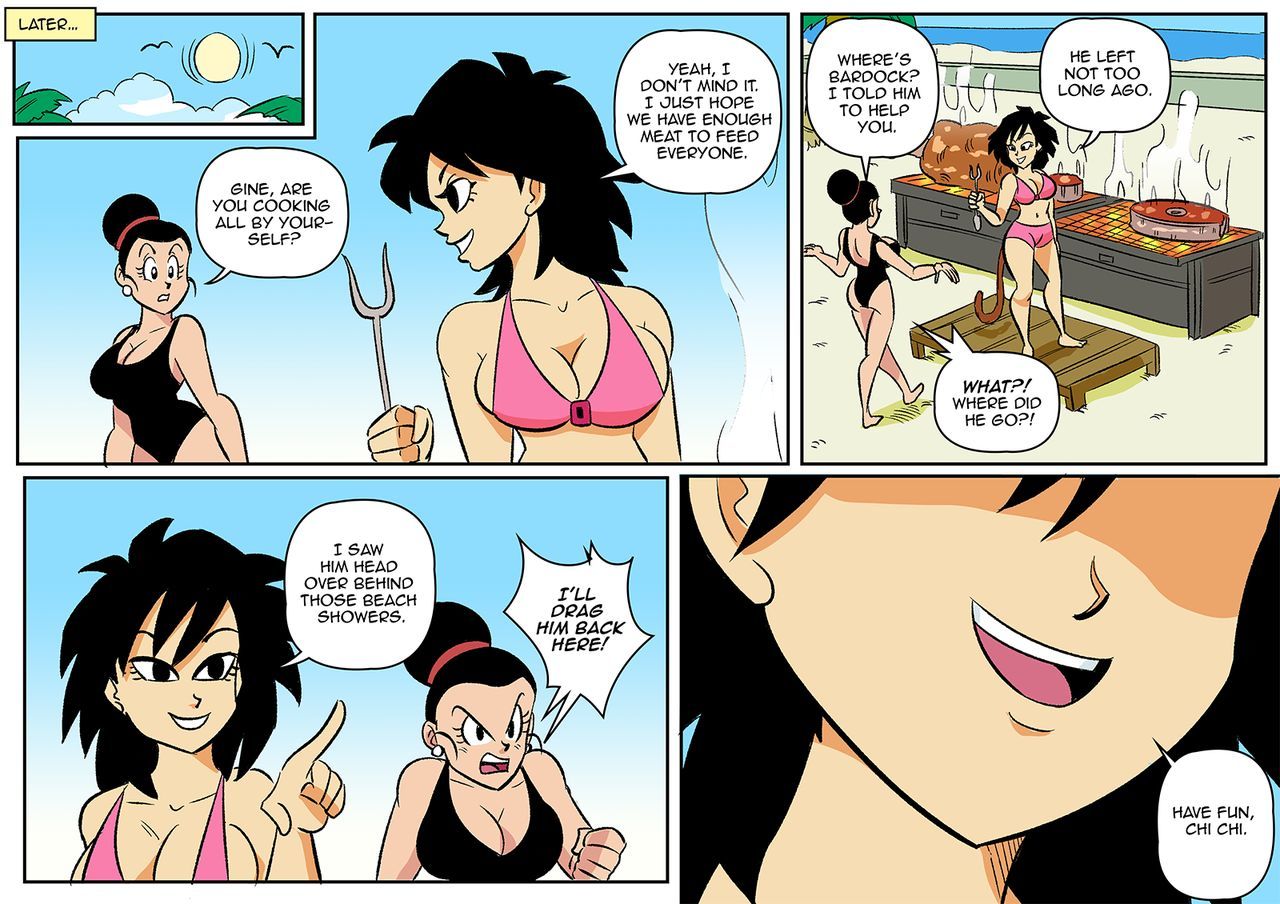 Summer Paradise 2 Beach Queen (Dragon Ball Z) page 3