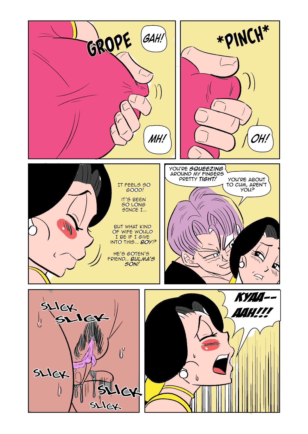 The Switch Up (Dragon Ball Z) by Funsexydb page 12