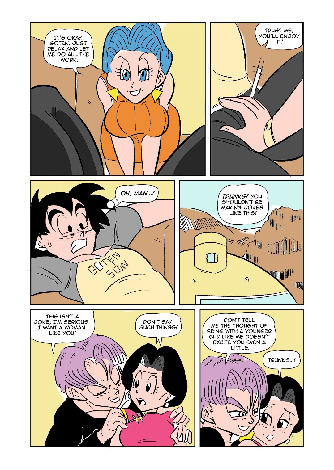 The Switch Up (Dragon Ball Z) by Funsexydb page 9