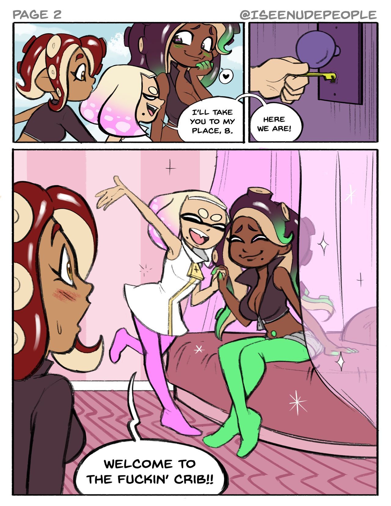 A Date with 8 - IseeNudePeople [Splatoon] page 2