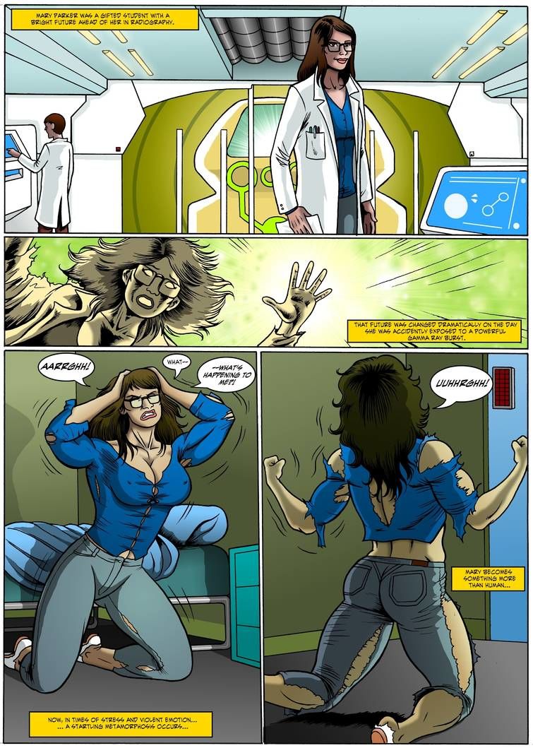 Sexiest She Hulk - Manic page 1