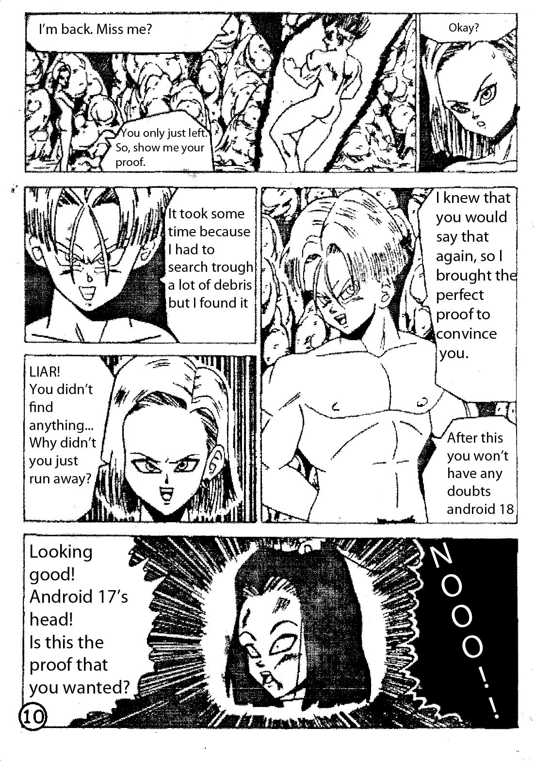 Trunks and android 18 Dragon Ball Z page 11