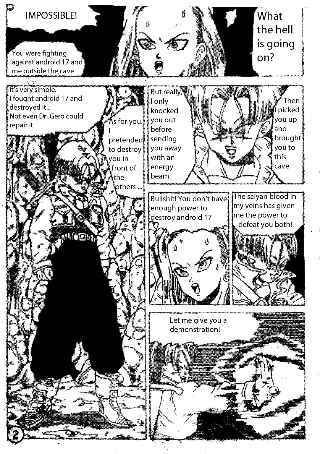 Trunks and android 18 Dragon Ball Z page 3