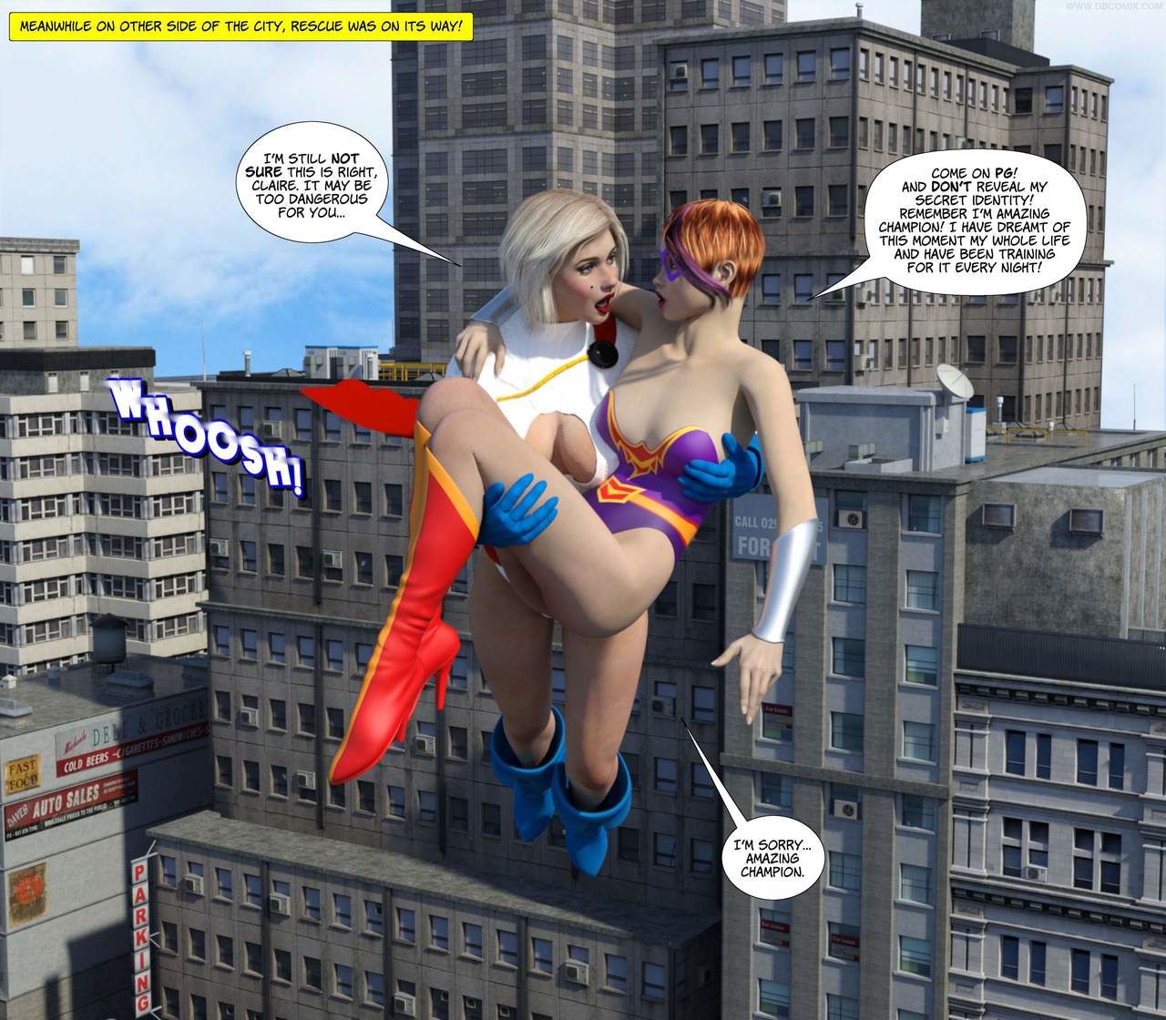 New Arkham for Superheroines 5 - All Work and No Play DBComix page 53