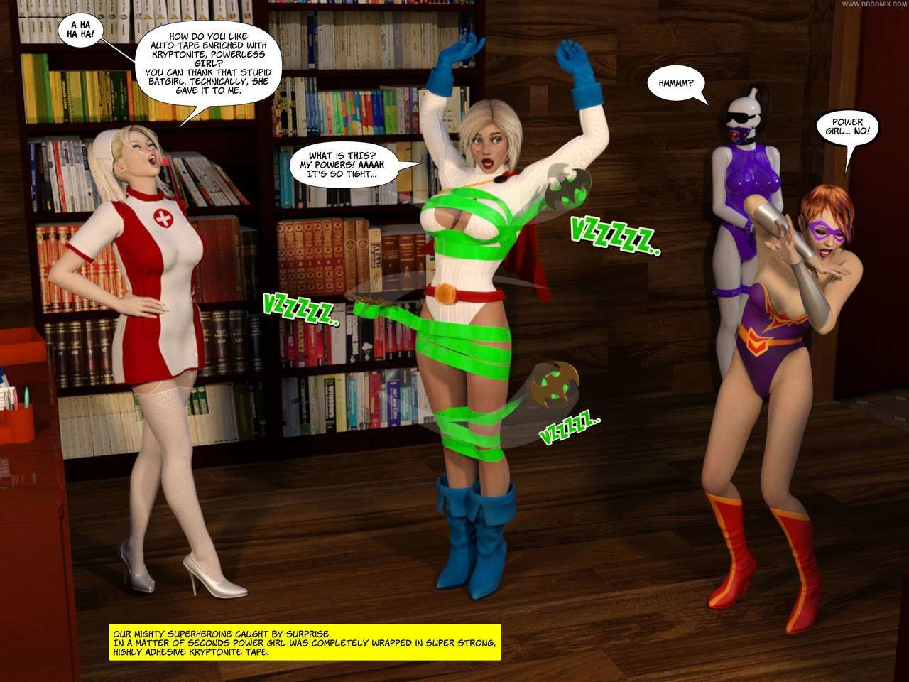 New Arkham for Superheroines 5 - All Work and No Play DBComix page 59