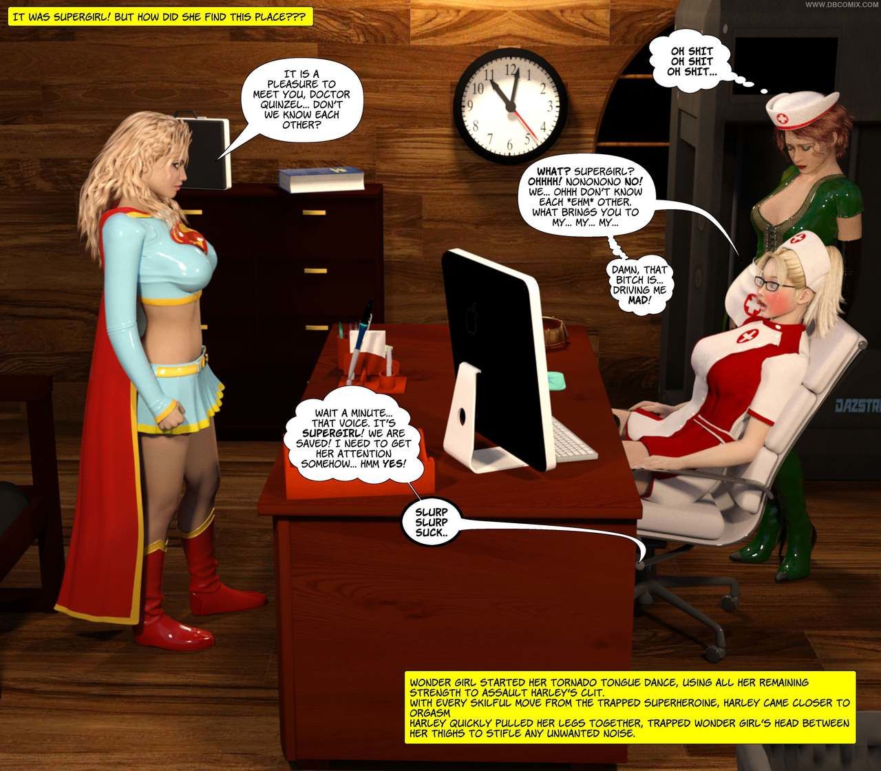 New Arkham for Superheroines 5 - All Work and No Play DBComix page 65