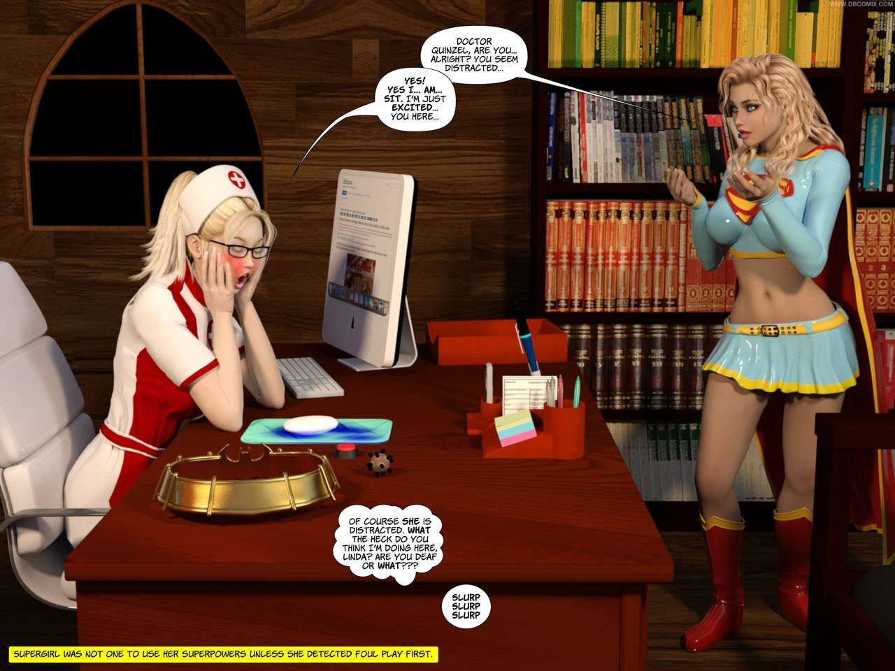 New Arkham for Superheroines 5 - All Work and No Play DBComix page 67