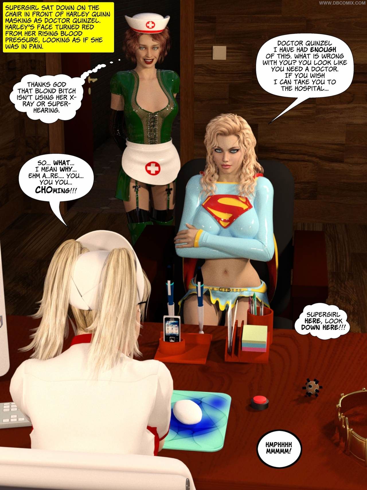 New Arkham for Superheroines 5 - All Work and No Play DBComix page 68