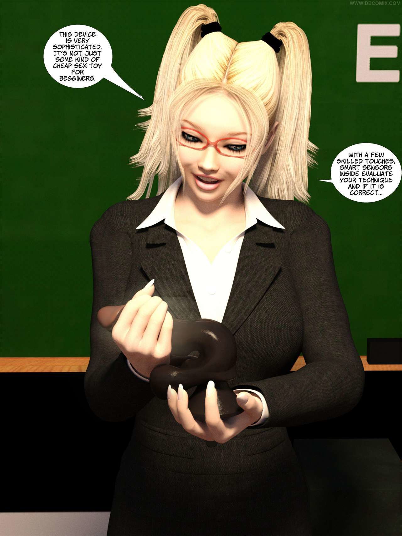 New Arkham for Superheroines 3 - Back to School DBComix page 18