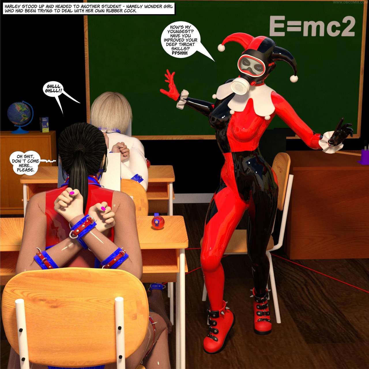 New Arkham for Superheroines 3 - Back to School DBComix page 36