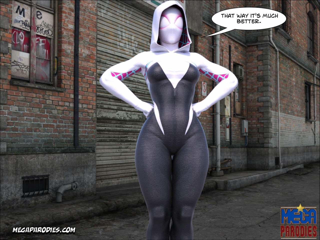 Spider Gwen Part 3 by Mega Parodies page 41