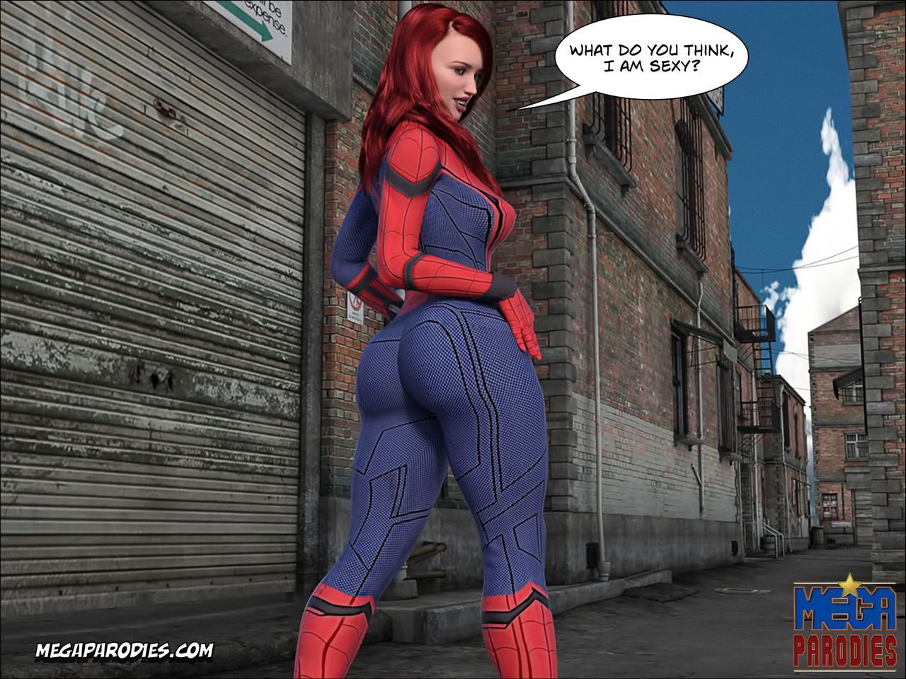 Spider Gwen Part 3 by Mega Parodies page 47