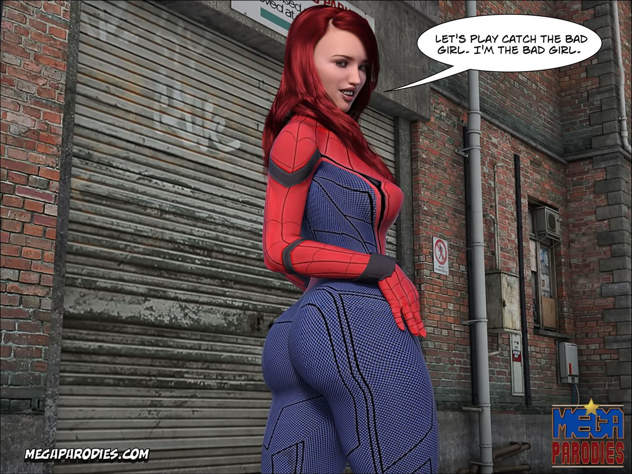 Spider Gwen Part 3 by Mega Parodies page 48