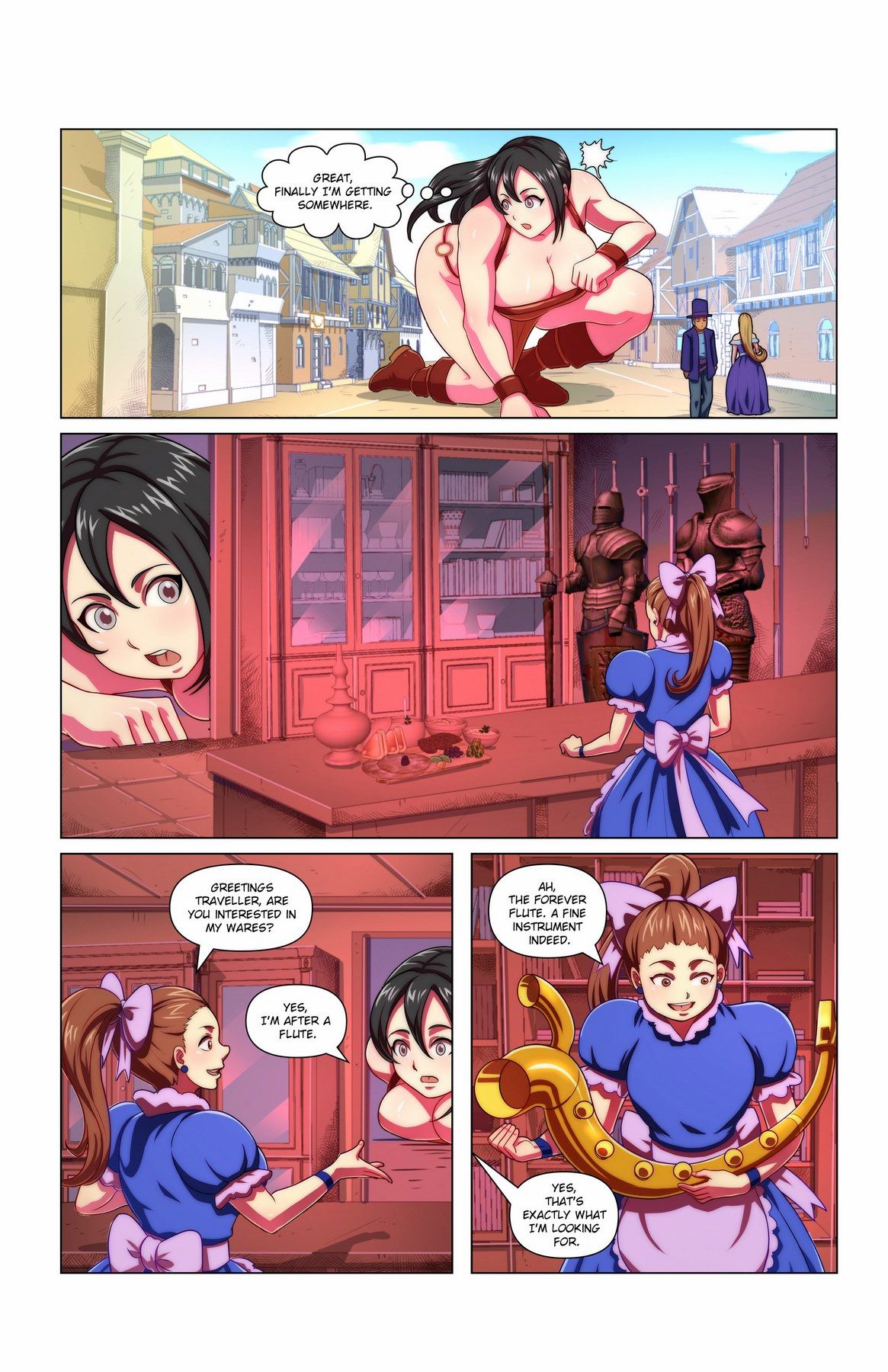 Giantess RPG Issue 2 GiantessFan page 13