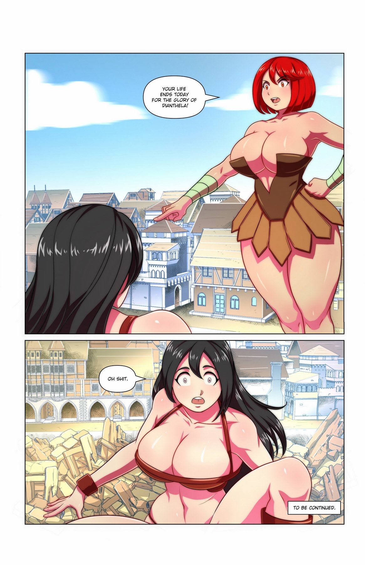 Giantess RPG Issue 2 GiantessFan page 17