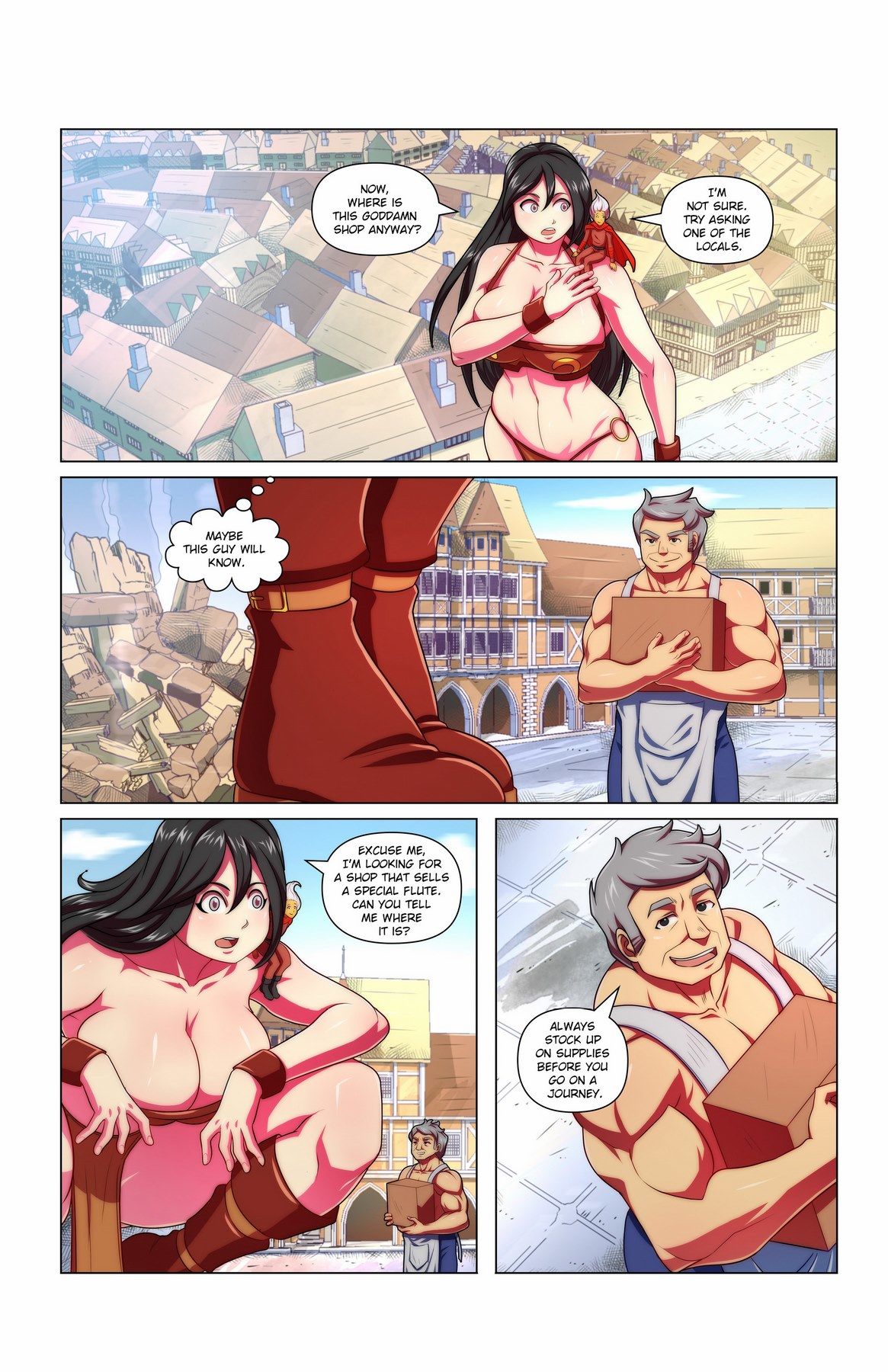 Giantess RPG Issue 2 GiantessFan page 9