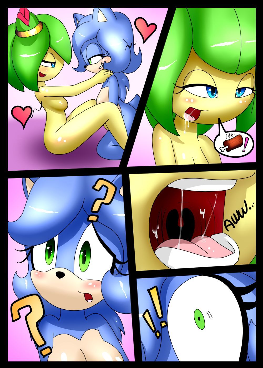 Comm020 Sonic the Hedgehog page 1