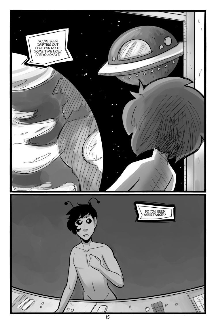 In Space, No One Can Hear You Shlick by Tissue Box page 15