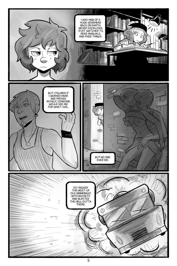 In Space, No One Can Hear You Shlick by Tissue Box page 6