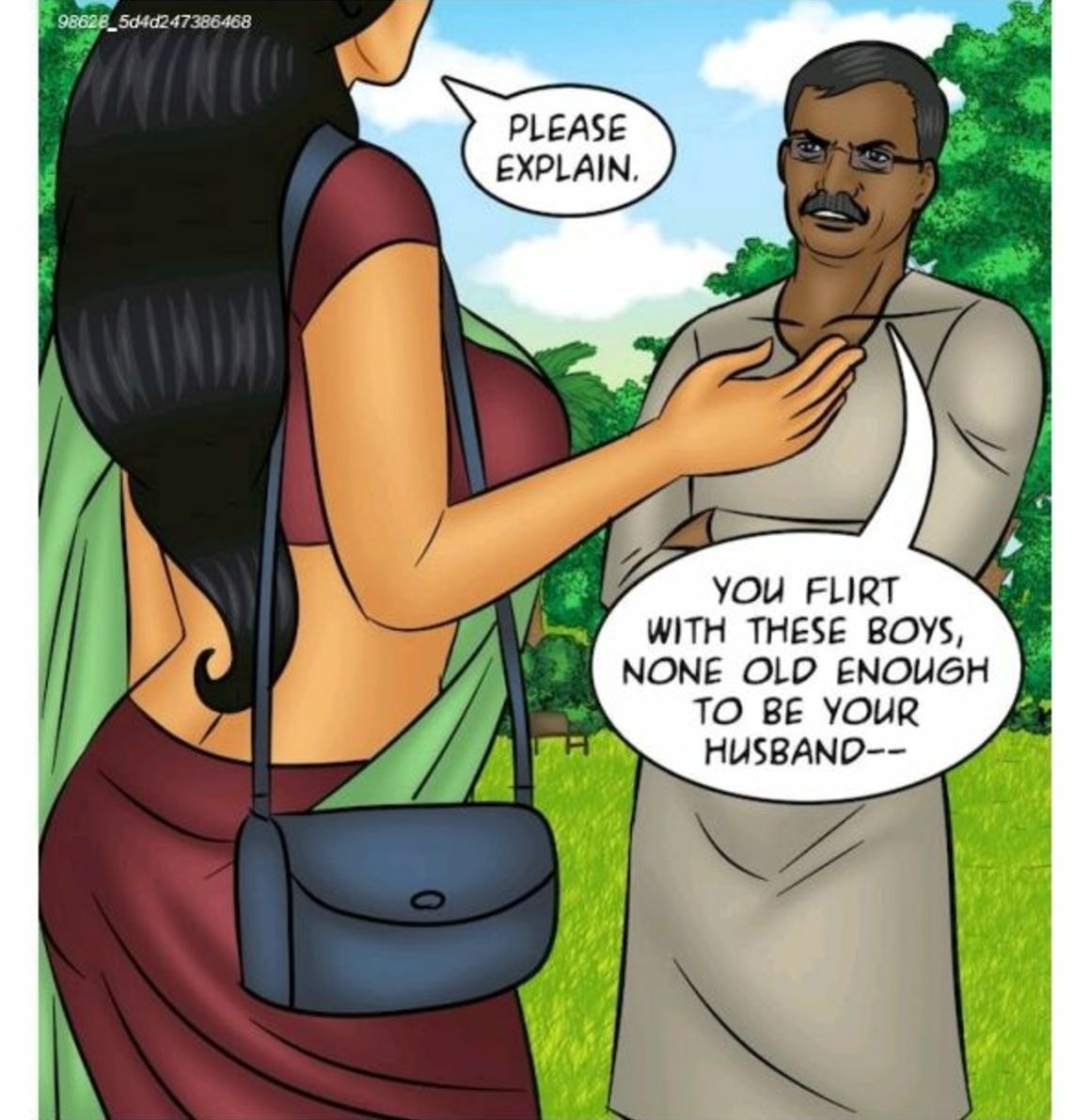 Savita Bhabhi 102 Slut Shaming (Kirtu) page 20